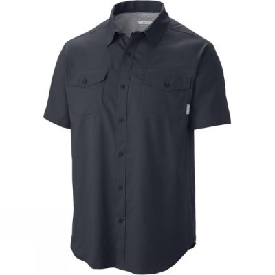 Columbia Utilizer II Solid Rövid Ujjú - Férfi Ing - Sötét Szürke (Magyarország UJZ052871)